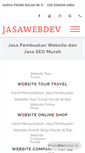 Mobile Screenshot of jasawebdev.com