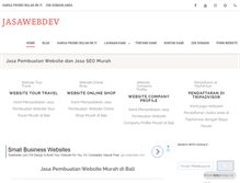 Tablet Screenshot of jasawebdev.com